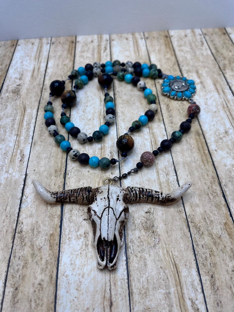 Western Style Turquoise Rosary Several To Choose From